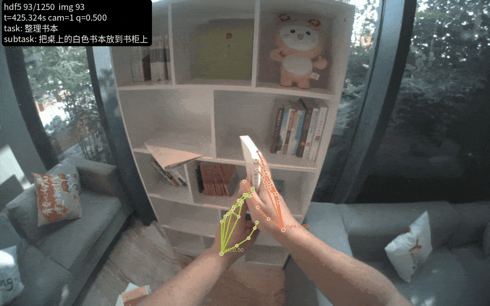 First-person Robot Execution Dataset